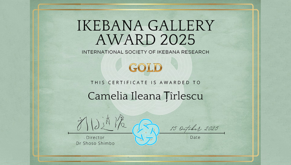 Ikebana Gallery Award 2025 – Gold Award